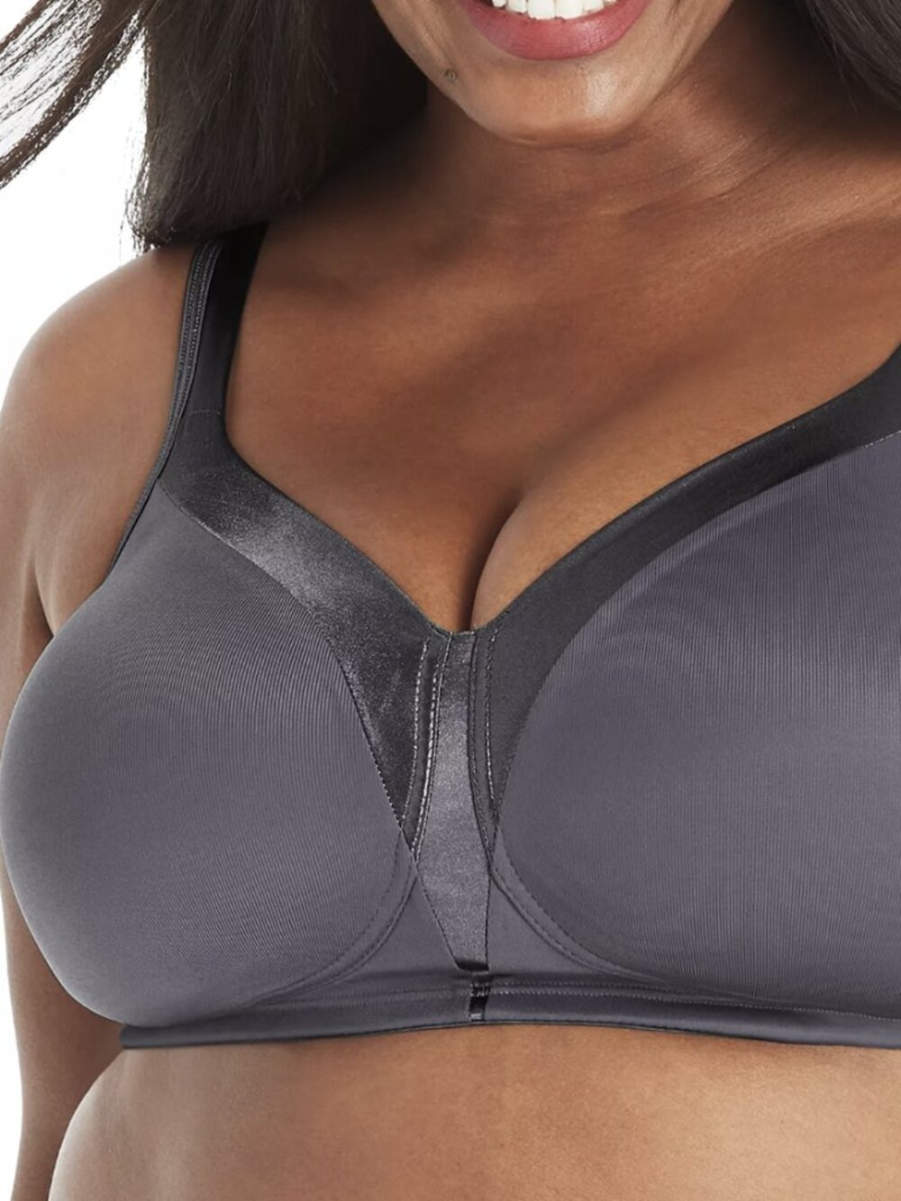 Playtex 18 Hour Silky Soft Smoothing Cool & Breathable Wireless Bra Private Jet